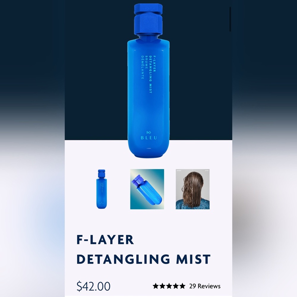 NEW R+Co BLEU F-Layer Detangling Mist - Picture 2 of 5